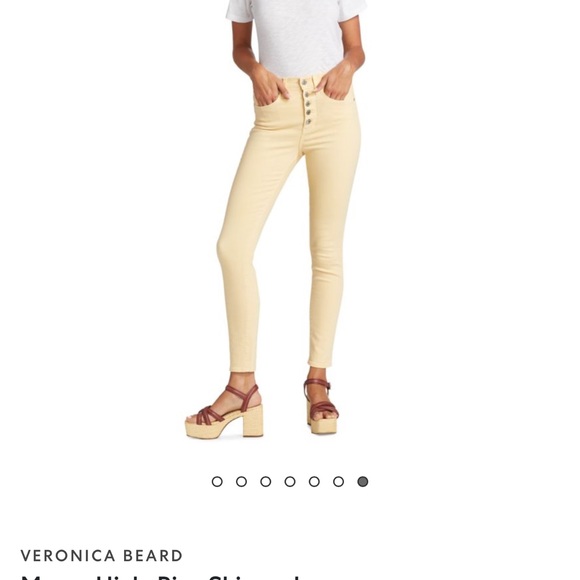 NWT Veronica Beard Maera High-Rise Skinny Jeans, Sz 25/0 - Picture 7 of 8